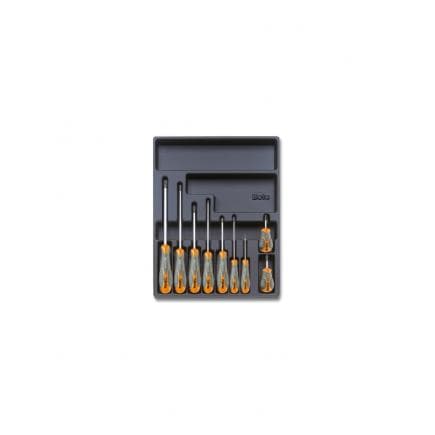 BETA 024000707 - Plateau thermoformé rigide avec tournevis (vide)