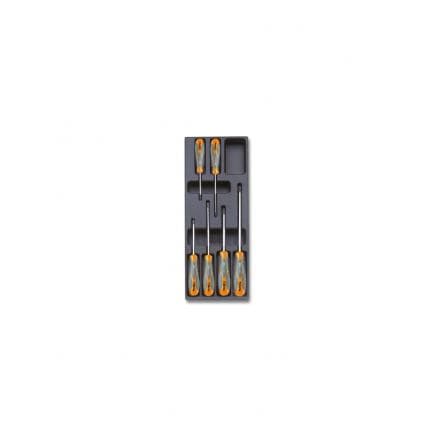 BETA 024000743 - Plateau thermoformé rigide avec tournevis (vide)