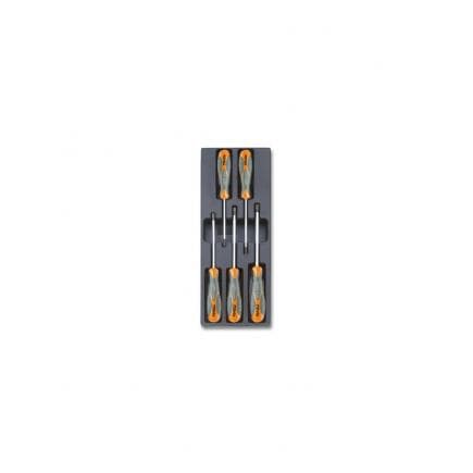 BETA 024000761 - Plateau thermoformé rigide avec tournevis Beta Grip pour vis à tête Torx® (vide)