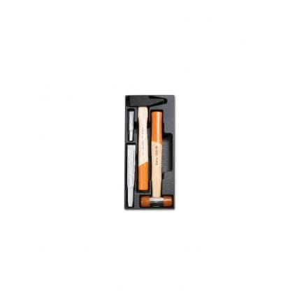 BETA 024000452 - Plateau thermoformé rigide avec marteaux, maillets et burins (vide)