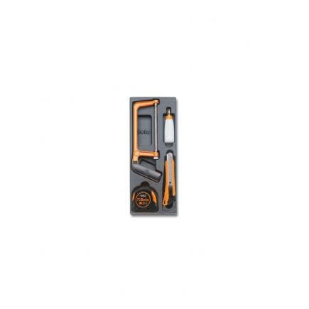 BETA 024000455 - Plateau thermoformé rigide avec outils de coupe, de mesure et de lubrification (vide)