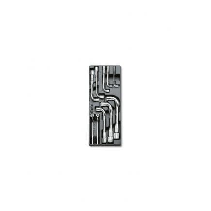 BETA 024000474 - Plateau thermoformé rigide avec clés à douille lourdes (vide)