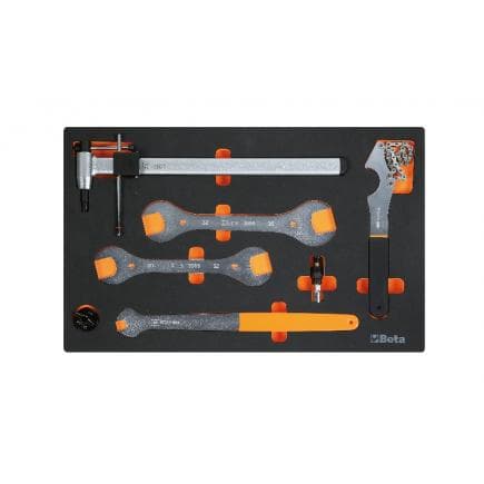BETA 024510401 - Outils de réparation de vélo à plateau souple en EVA