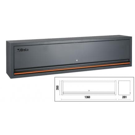 BETA 045000303 - Armoire murale longue pour banc meuble d'atelier C45PRO