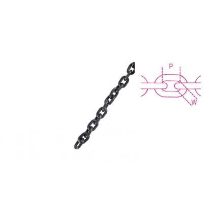 BETA 081490012 - ROBUR - Chaînes pour palans, acier allié à haute résistance peint en noir