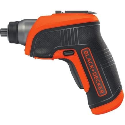 BLACK & DECKER CS3652LCAT-QW - Tournevis 3.6V dans boîte métallique avec tête angulaire