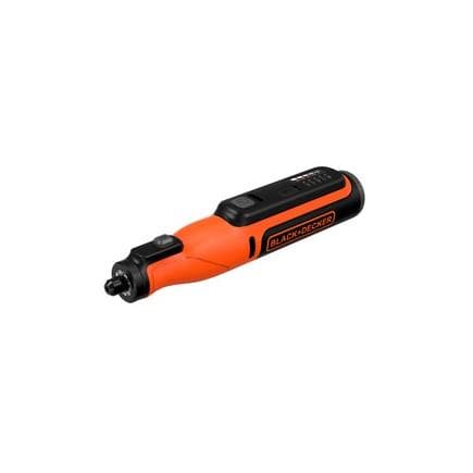 BLACK & DECKER BCRT8IK-XJ - Outil multifonction rotatif 7,2V en mallette