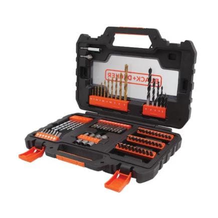 BLACK & DECKER A7231-XJ - Ensemble d'embouts et de forets pour percer et visser (76 pcs.)