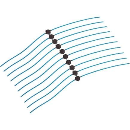 BLACK & DECKER A6489-XJ - Fil de débroussailleuse renforcé 2.4mm (10 pcs.)