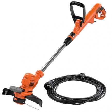 BLACK & DECKER BESTA530C10-QS - Coupe-herbe à fil 550W ø30 cm avec rallonge de 10 m