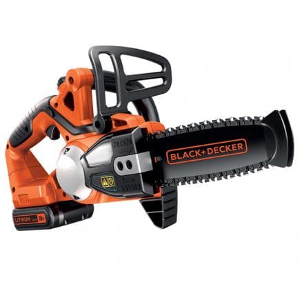 BLACK & DECKER GKC1820L20-QW - Tronçonneuse à batterie 18V 2,0Ah 20 cm