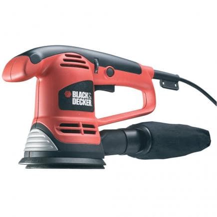 BLACK & DECKER KA191EK-QS - Ponceuse orbitale aléatoire à fil 480W