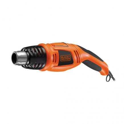 BLACK & DECKER KX1693-QS - Pistolet thermique de décapage de peinture à fil 1 800W avec accessoires