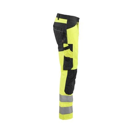 BLAKLADER 170319053399C52 - Pantalon haute-visibilité, jaune fluo/noir