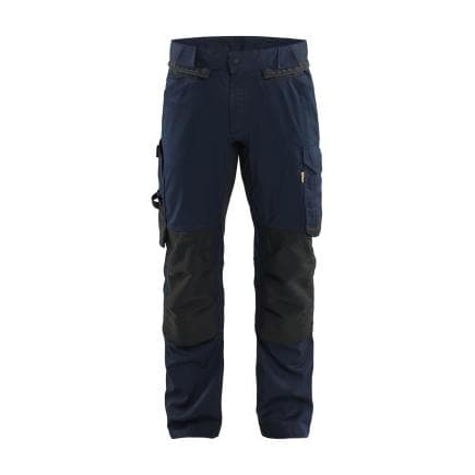 BLAKLADER 176518328600C48 - Pantalon artisan stretch Blåkläder ToolRig™, marine foncé
