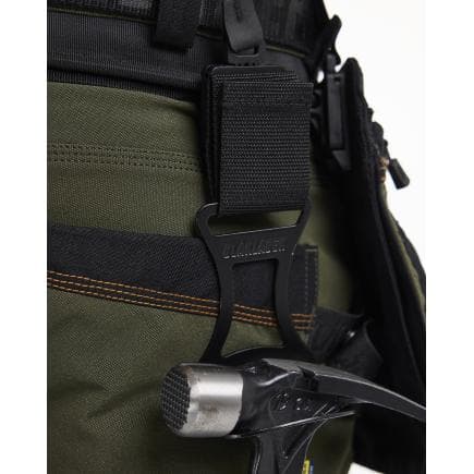 BLAKLADER 197916494240C62 - Pantalon artisan stretch 4D STRIKER Blåkläder ToolRig™, vert forêt/rouille