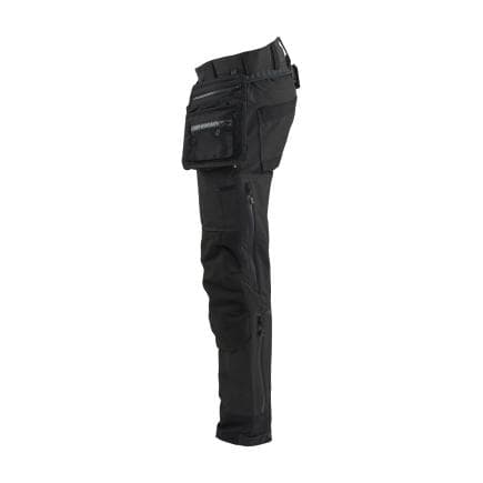 BLAKLADER 197916499999C46 - Pantalon artisan stretch 4D STRIKER Blåkläder ToolRig™, noir
