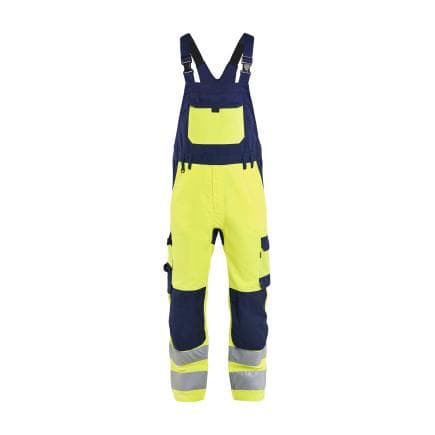 BLAKLADER 266319053389C50 - Salopette haute-visibilité, jaune fluo/marine
