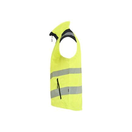 BLAKLADER 308519053399L - Gilet haute-visibilité, jaune fluo/noir
