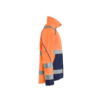 BLAKLADER 442919055389L - Veste haute-visibilité, orange fluo/marine