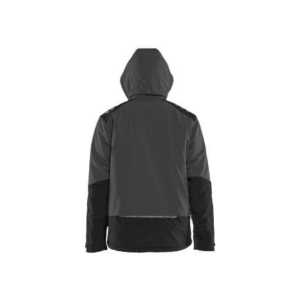 BLAKLADER 475025139899XXL - Veste softshell hiver légère, gris foncé/noir