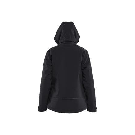 BLAKLADER 475125139999M - Veste Softshell hiver légère femme, noir