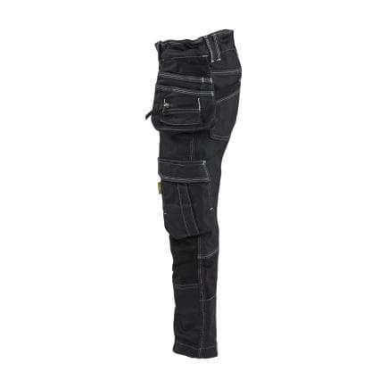 BLAKLADER 522511478999134/140 - Pantalon X1900 artisan denim stretch enfant, marine/noir