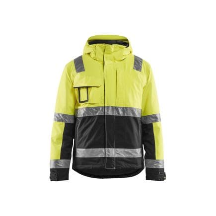 BLAKLADER 4870198733995XL - Veste hiver haute-visibilité stretch Jaune/Noir