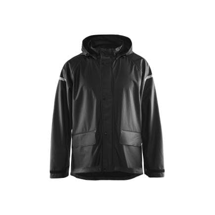 BLAKLADER 431120009900XXXL - Veste de pluie Niveau 1 Noir