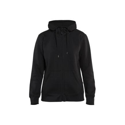 BLAKLADER 339510489900M - Sweat zippé à capuche femme Noir