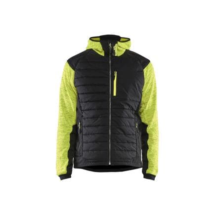 BLAKLADER 593021173399XXL - Veste Hybrid Jaune/Noir
