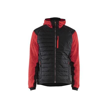 BLAKLADER 593021175699XXL - Veste Hybrid Rouge/Noir