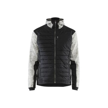 BLAKLADER 593021179099XXL - Veste Hybrid Gris chiné/Noir