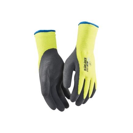BLAKLADER 29611451330011 - Gants artisan doublés latex trempé Jaune (lot multiple)