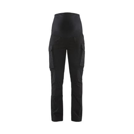 BLAKLADER 710118309900S - Pantalon de grossesse Service stretch 2D Noir