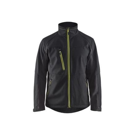 BLAKLADER 495025169933XL - Veste Softshell Noir/Jaune