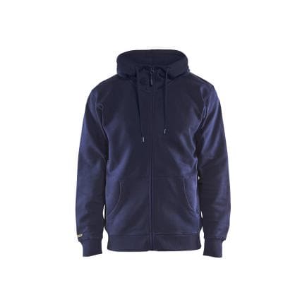 BLAKLADER 336610488800XL - Sweat zippé à capuche Marine
