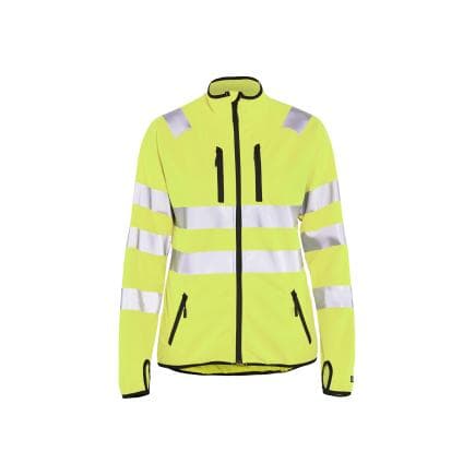 BLAKLADER 492625123300S - Veste Softshell haute-visibilité femme Jaune