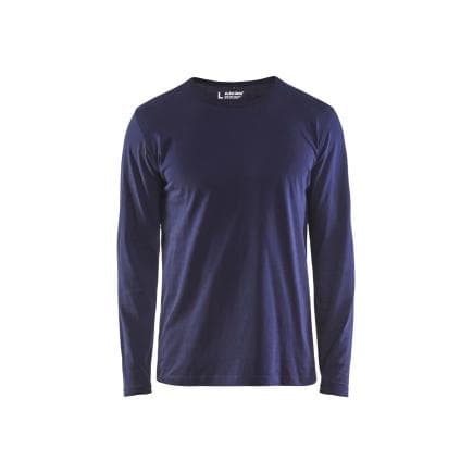 BLAKLADER 350010428800L - T-shirt manches longues Marine