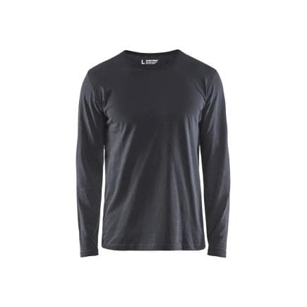 BLAKLADER 350010429800L - T-shirt manches longues Gris foncé
