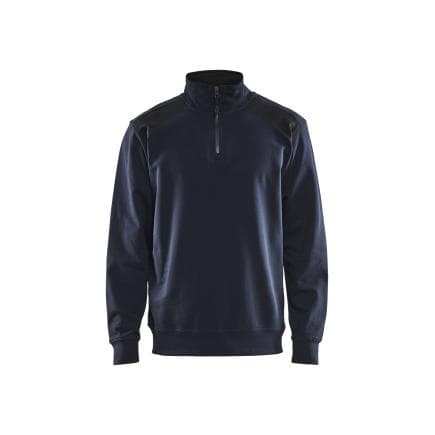 BLAKLADER 335311588699XXL - Sweat camionneur Marine foncé/Noir