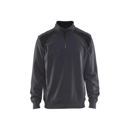 BLAKLADER 335311589699XL - Sweat camionneur Gris moyen/Noir
