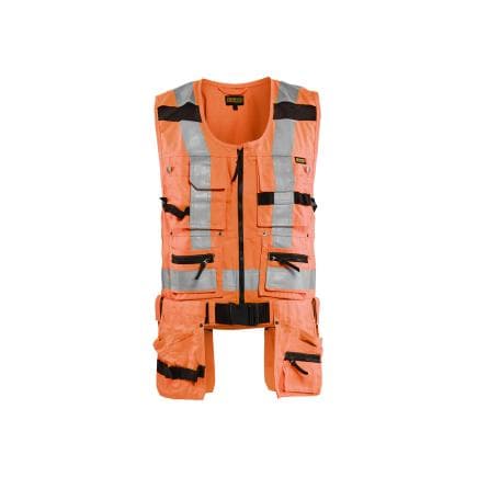 BLAKLADER 303218045300L - Gilet porte-outil haute-visibilité Orange