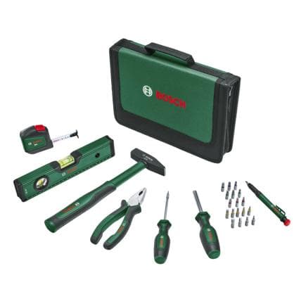 BOSCH 1600A0275J - Ensemble d'outils manuels universels (25 pcs.)