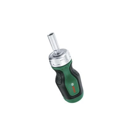 BOSCH 1600A027PK - Tournevis à cliquet court avec 6 embouts (lot multiple)
