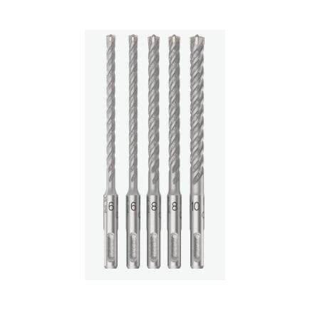 BOSCH 2608833911 - Forets SDS plus-5X pour perforateur, set de 5 pièces