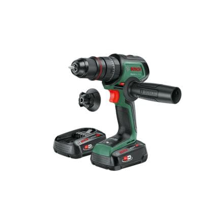 BOSCH 06039E2102 - AdvancedImpact 18V-80 QuickSnap - Marteau perforateur sans fil 18V (avec 2 batteries et chargeur)