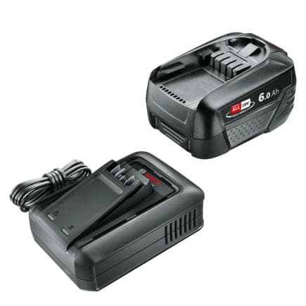 BOSCH 1600A032A8 - Starter Set 18V - Set de 1 batterie 6Ah et chargeur de batterie AL 18V-44