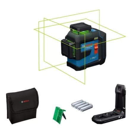 BOSCH 0601065500 - GLL 80-33 G - Niveau laser linéaire avec récepteur jusqu’à 80 m