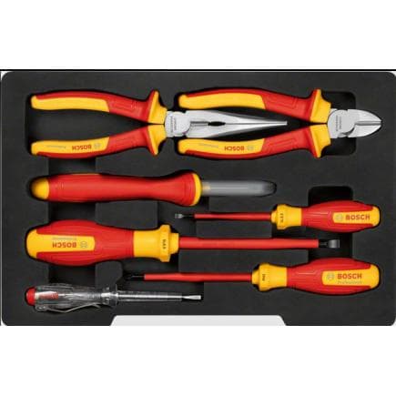 BOSCH 1600A02NG3 - VDE PROFESSIONAL set d’outils à main mixtes (7 pièces)